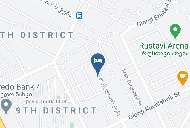 Rustavi - Hotel Vazi Maps