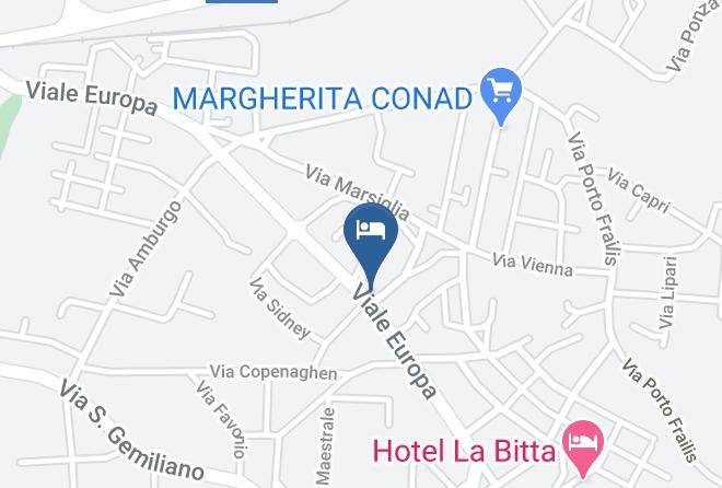 Nuoro - Hotel Vecchia Marina Maps