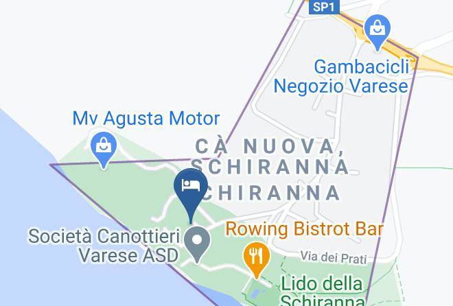 Hotel Vecchia Riva Map