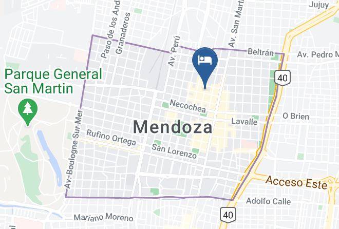 Mendoza - Hotel Vecchia Roma Maps