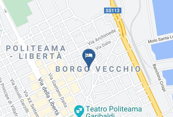 Palermo - Hotel Vecchio Borgo Maps