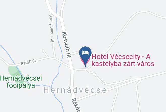 Hernadvecse - Hotel Vecsecity A Kastelyba Zart Varos Maps