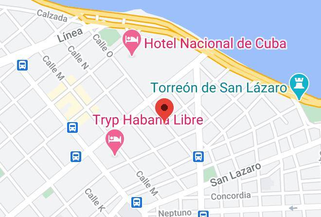 Plaza De La Revolucion - Hotel Vedado Maps