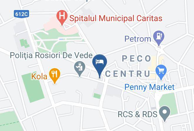 Rosiori De Vede - Hotel Vedea Maps