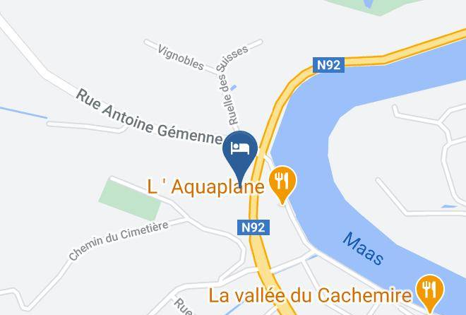 Namur - Hotel Vedette Maps