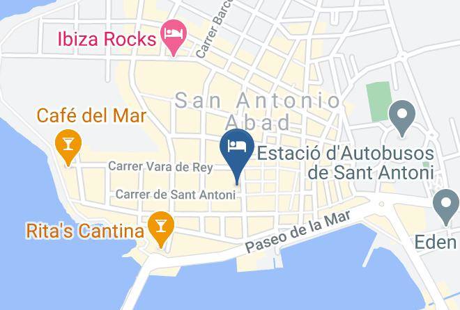 Baleares - Hotel Vedra Maps