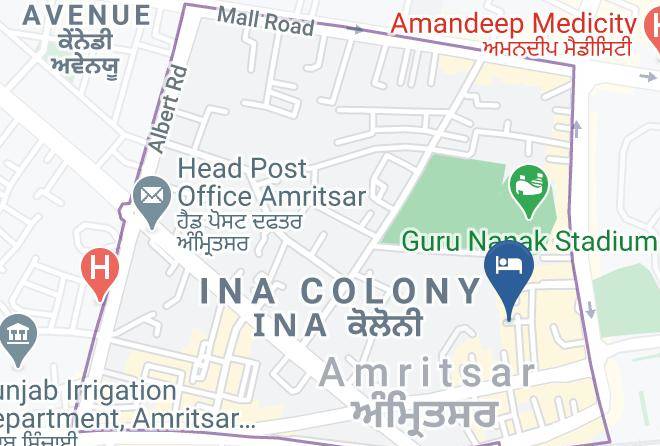 Amritsar - Hotel Veenus International Maps