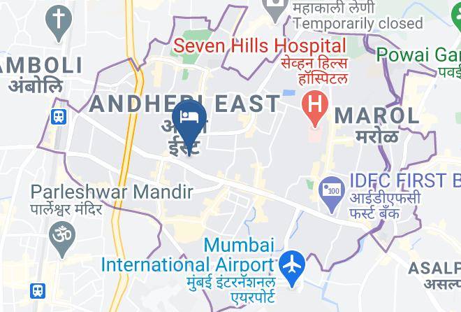 Hotel Veera Residency Map
