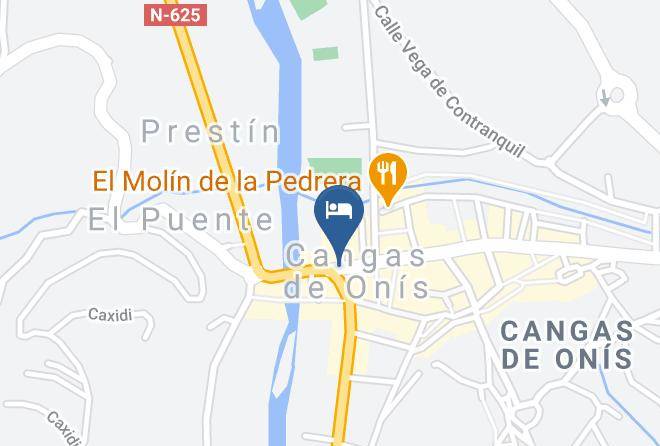 Hotel Vega Del Sella Map