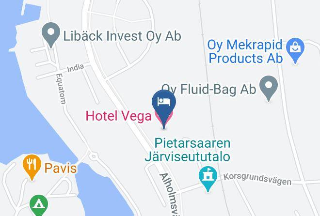 Jakobstad - Hotel Vega Maps