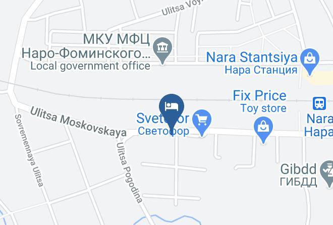 Naro Fominsky District - Hotel Vega Maps