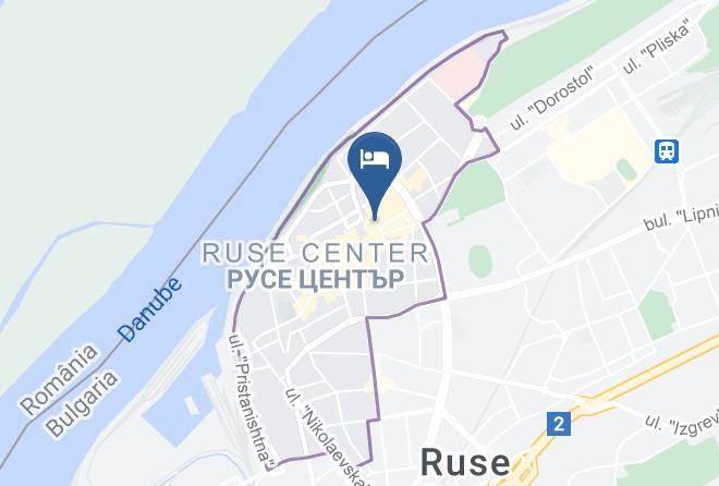 Ruse Tsentar - Hotel Vega Maps