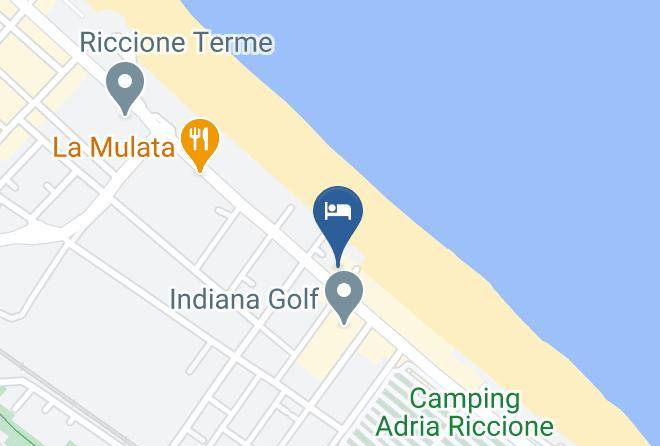 Rimini - Hotel Vela D'oro Maps