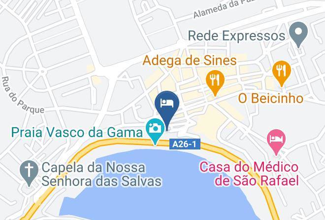 Sines - Hotel Veleiro Maps