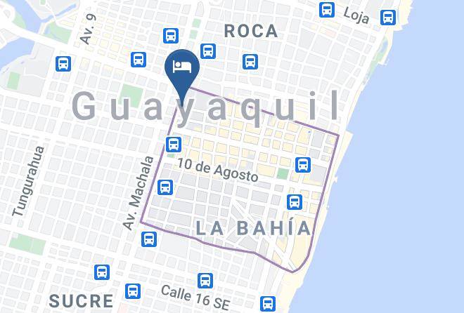 Guayaquil - Hotel Velez Maps