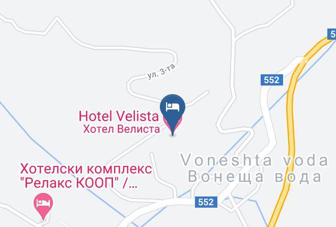 Veliko Tarnovo - Hotel Velista Maps