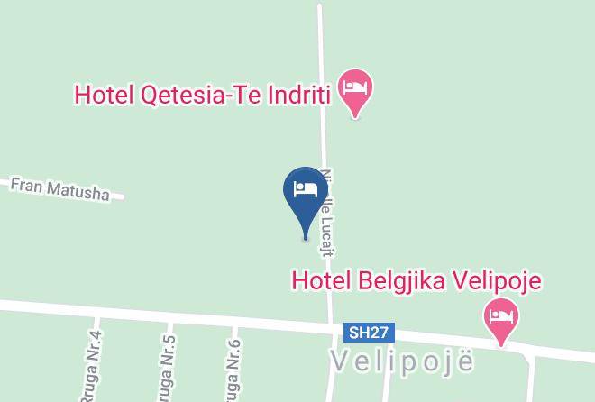 Shkoder - Hotel Vellezerit Ramaj Maps