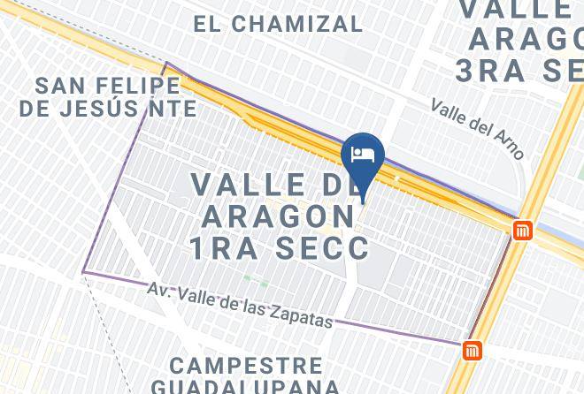 Ciudad Nezahualcoyotl - Hotel Veloo Maps