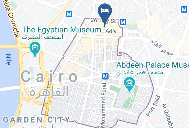 Cairo - Hotel Velvet 1889 Maps