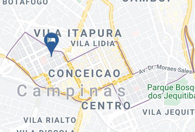 Campinas - Hotel Venas Maps