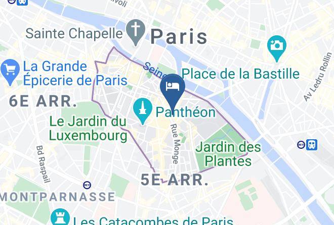 Paris - Hotel Vendome Saint Germain Maps