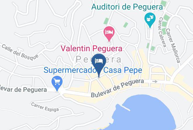 Baleares - Hotel Venecia Maps
