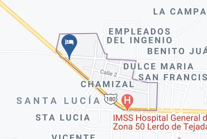 Lerdo De Tejada - Hotel Venecia Maps