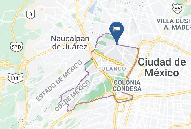 Miguel Hidalgo - Hotel Venecia Maps