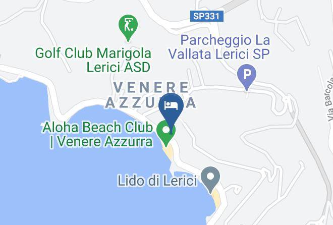 Hotel Venere Azzurra Map