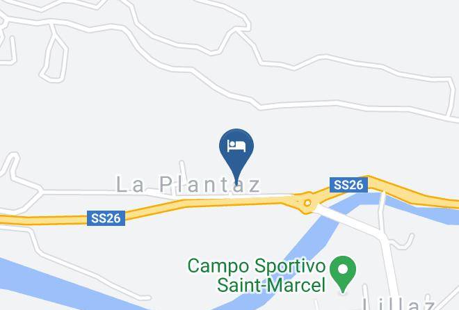 Aosta - Hotel Veneriaz Maps