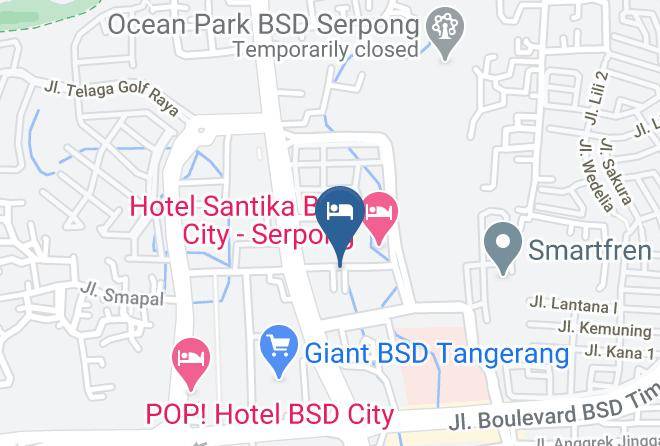 Kota Tangerang Selatan - Hotel Venesia Maps