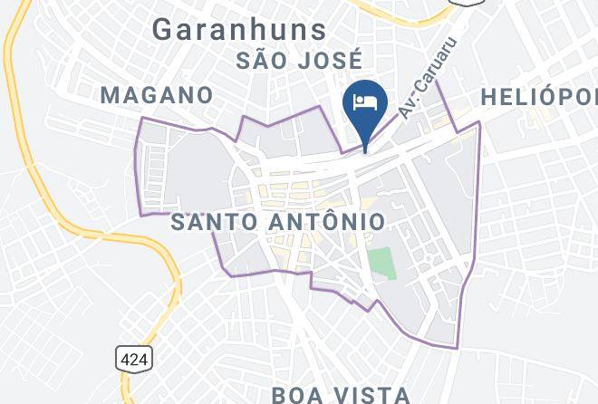 Garanhuns - Hotel Maria Eliza Maps