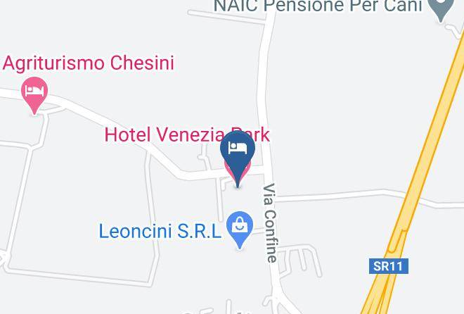 Verona - Hotel Venezia Park Maps