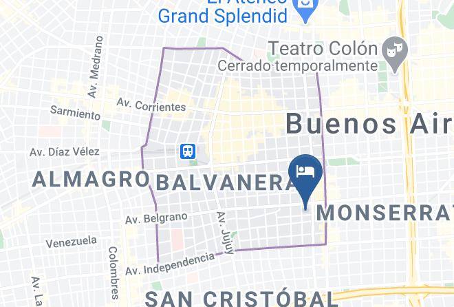 Balvanera - Hotel Venezuela Maps