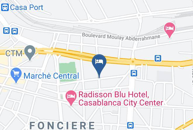 Casablanca - Hotel Venise Maps