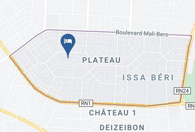 Niamey - Hotel Venise Maps
