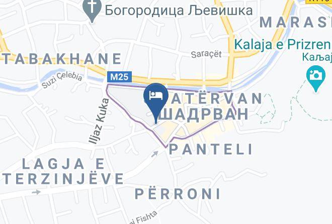 Prizren - Hotel Venisi Maps