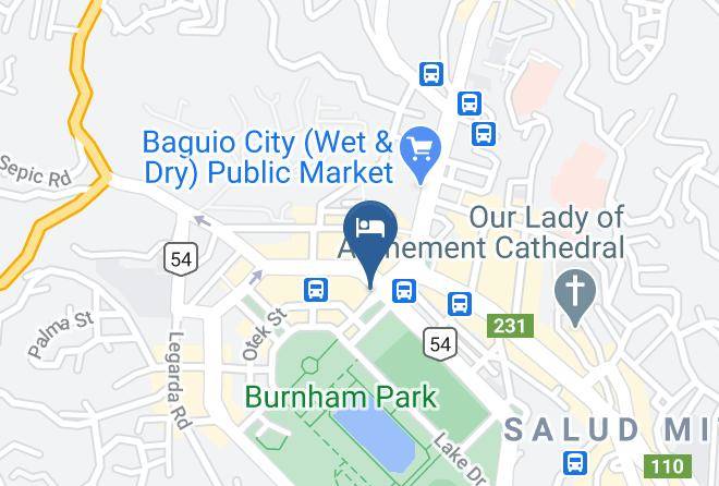 Benguet - Hotel Veniz Burnham Maps