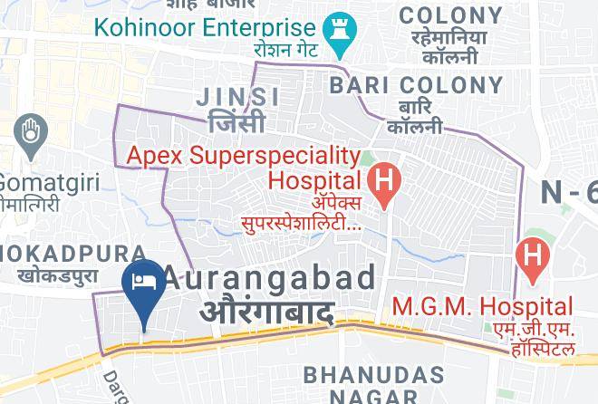 Aurangabad - Hotel Venkateshwar Maps