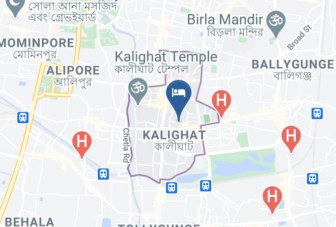 Kolkata - Hotel Venkateshwara Maps