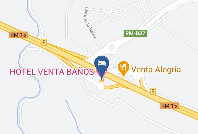 Murcia - Hotel Venta Banos Maps