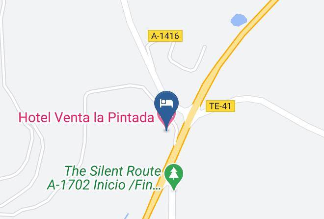 Teruel - Hotel Venta La Pintada Maps