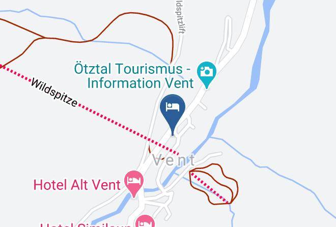 Imst - Hotel Venter Bergwelt Maps