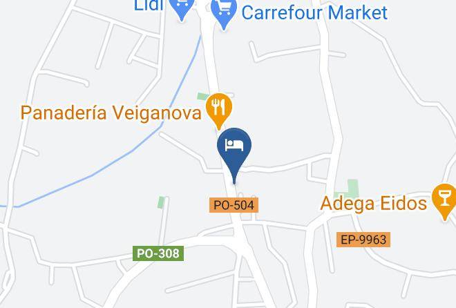 Pontevedra - Hotel Vento Maps