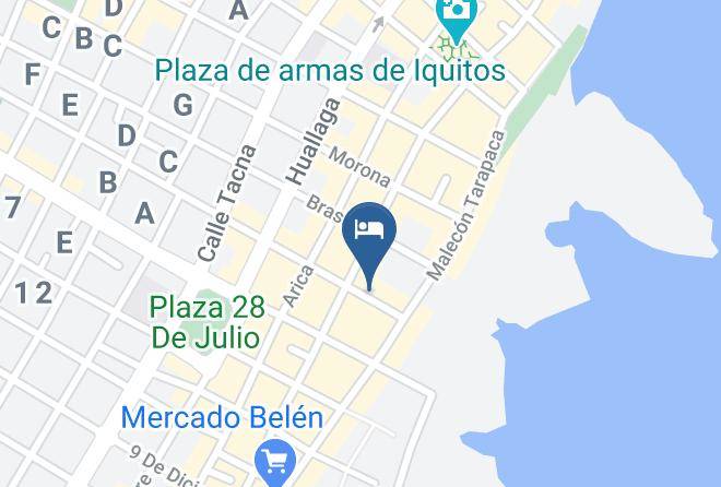 Maynas - Hotel Ventura Isabel Maps