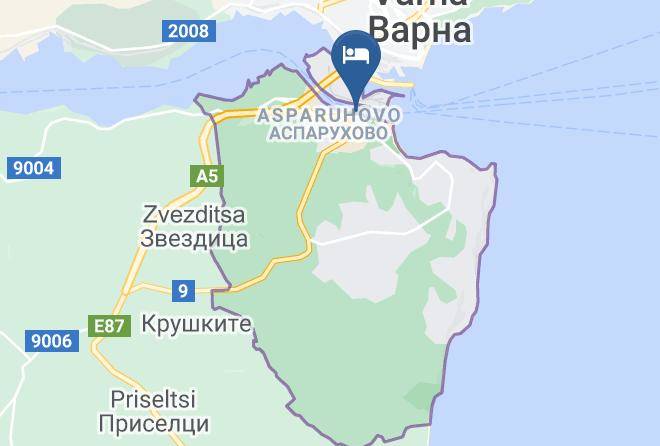 Varna Zhk Druzhba - Hotel Ventura Maps