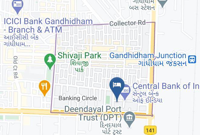 Gandhidham - Hotel Venus Maps