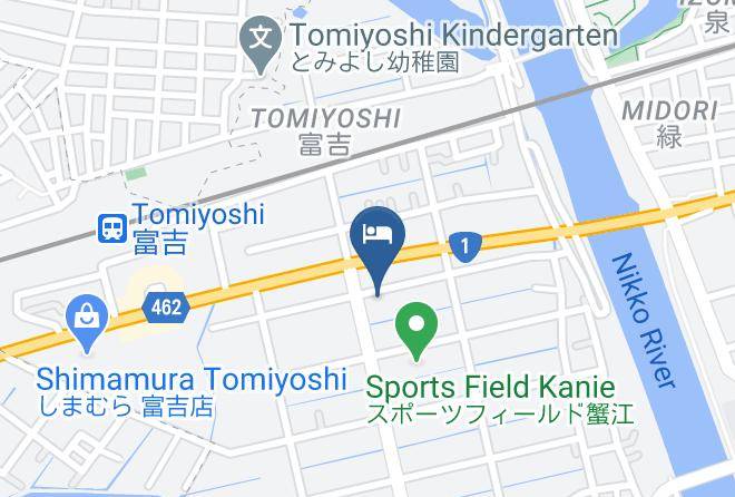 Kanie Townama District - Hotel Venus Kanie Maps