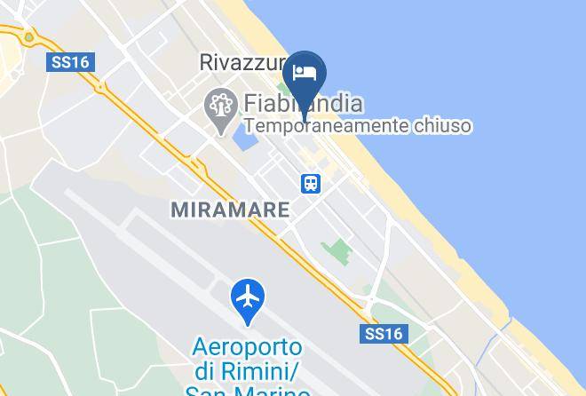 Rimini - Hotel Venus Maps