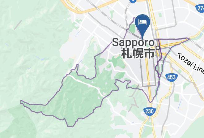 Sapporo City Chuo Ward - Hotel Venus Maps